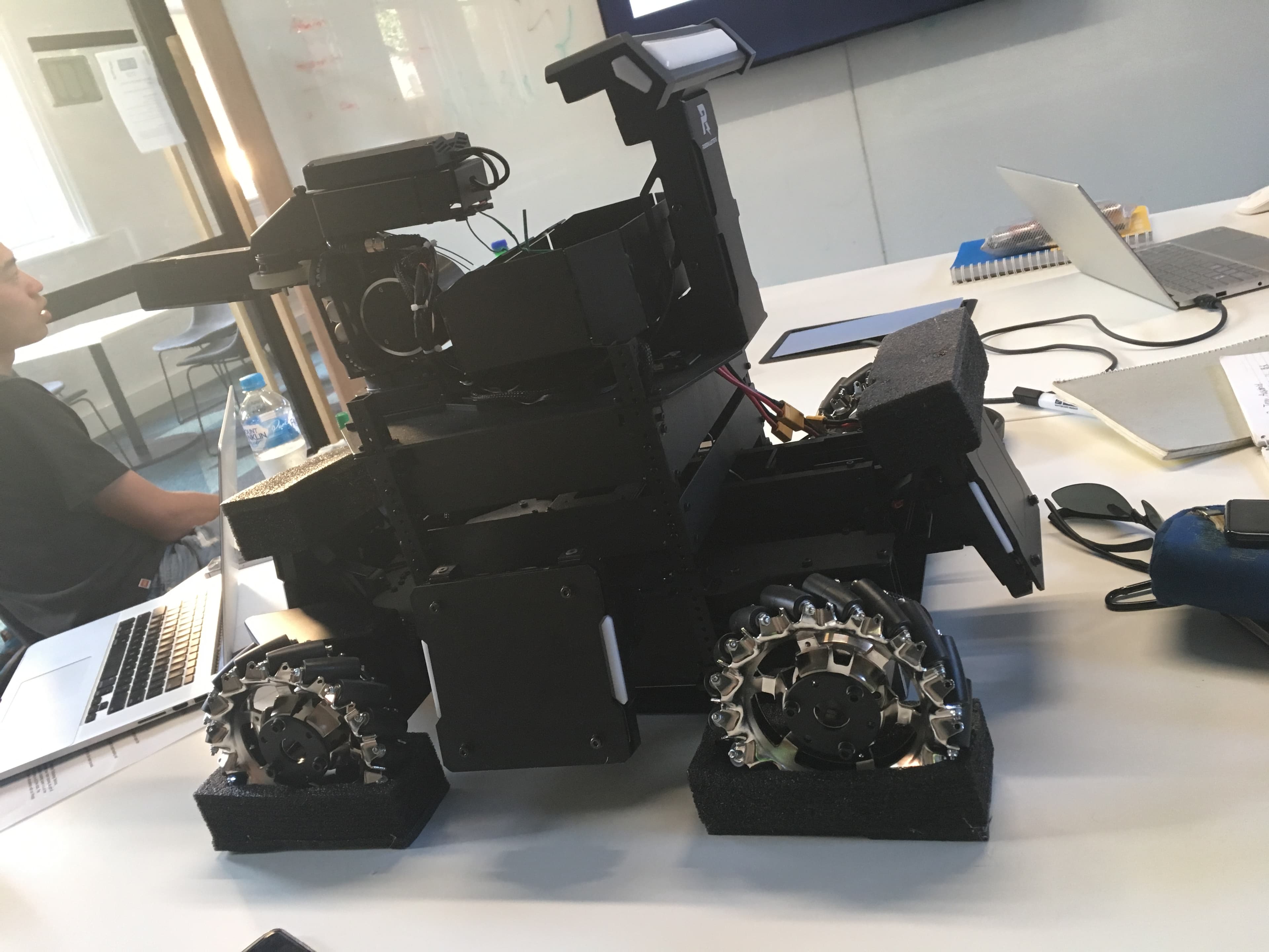 Ausdroid’s first DJI-sponsored robot after its arrival